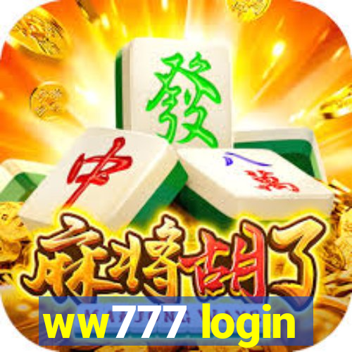 ww777 login